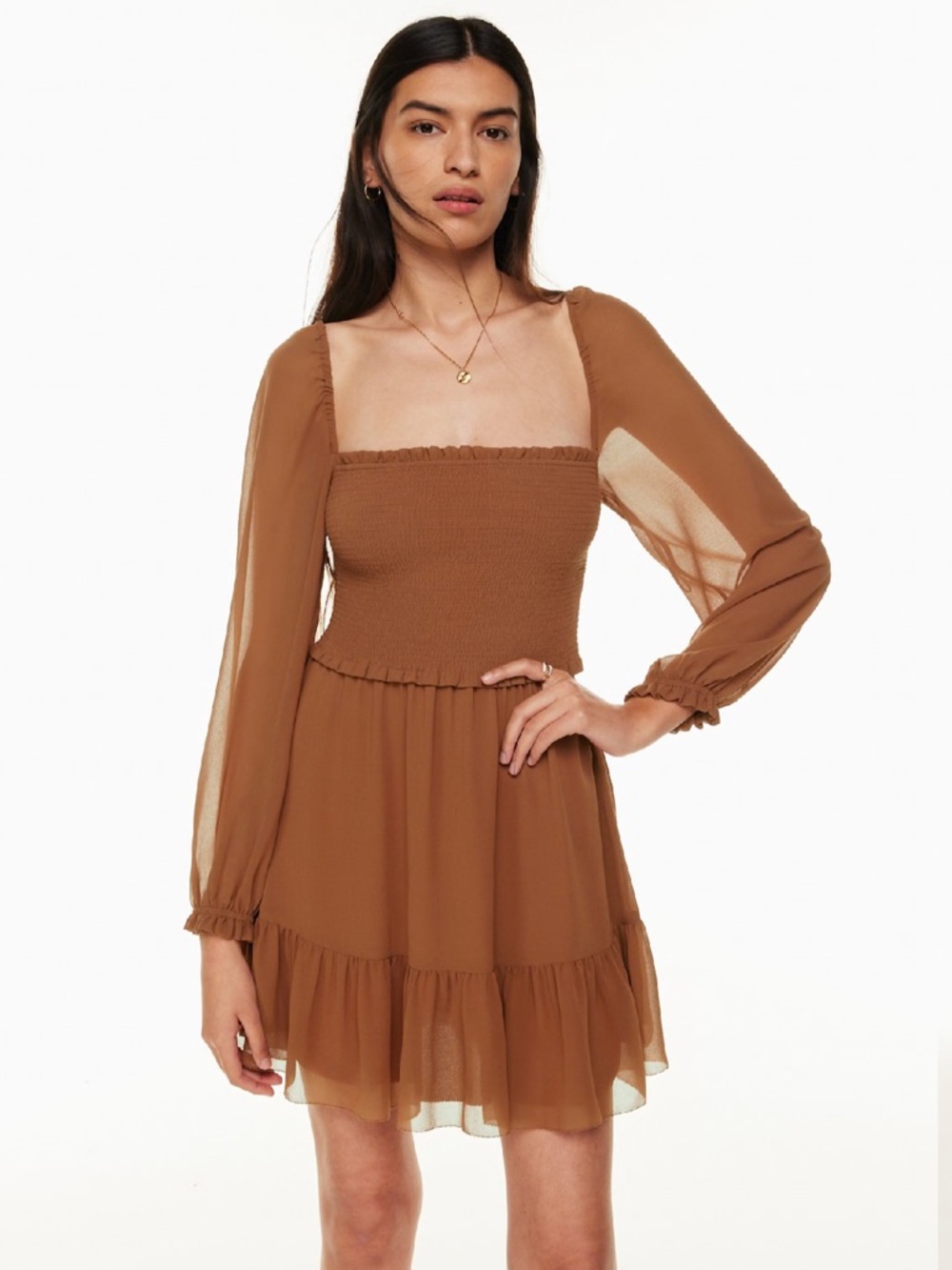 Aritzia Wilfred Tempest Mini Dress